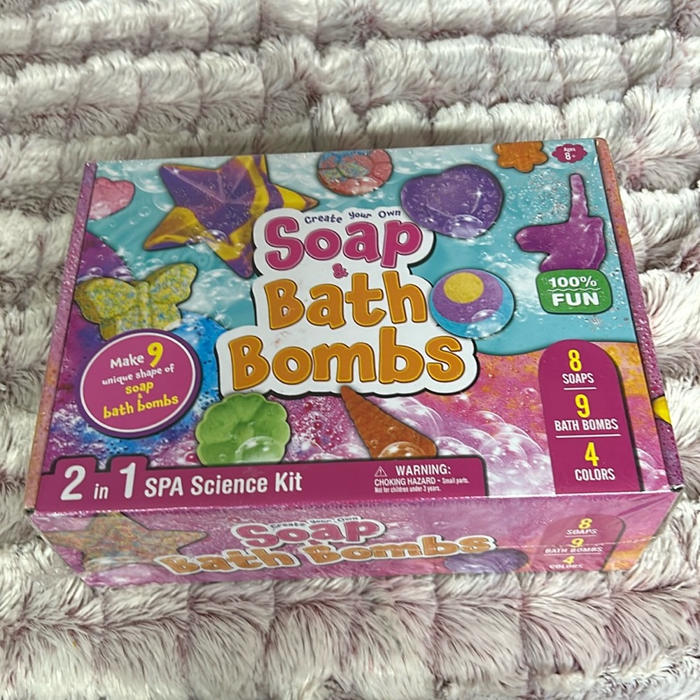 2 in 1 spa science Kit Soap Bath Bombs